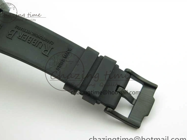 MiroTime 0122 Submariner 40mm Black Ceramic 5GF Best Edition Black Dial on Black Rubber Strap SA Unique 2464